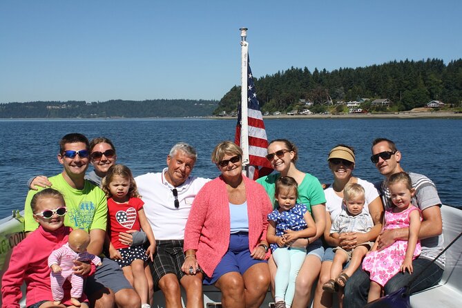 2 Hour Guided Boat Tour in Gig Harbor and Narrows Bridges - From the start at 8829 N Harborview Dr