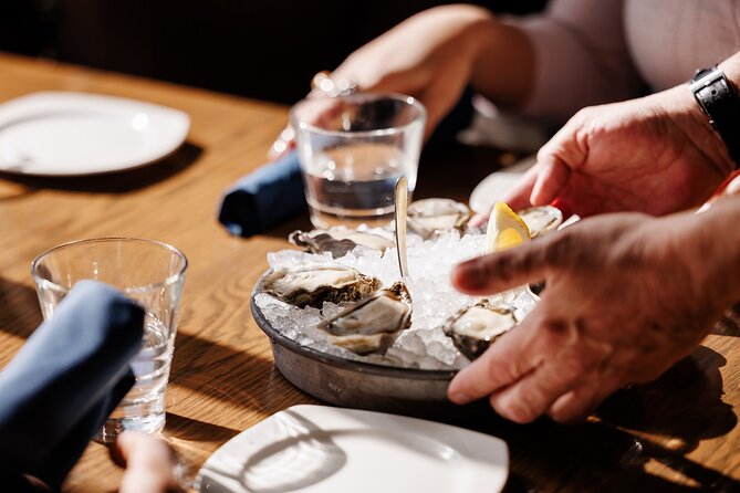 Chef Food Tour of Seattle Space Needle and Seattle Center - Taylor Shellfish Oyster Bar: a world-class Pacific oyster stop