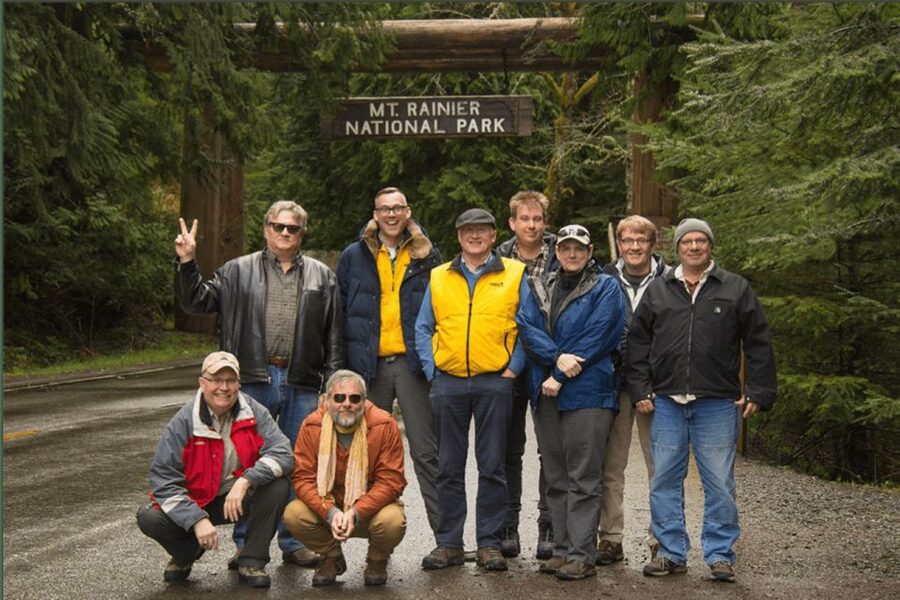 From Seattle: Mount Rainier National Park Guided Tour - Inside the minibus: A/C comfort, big windows, and live commentary