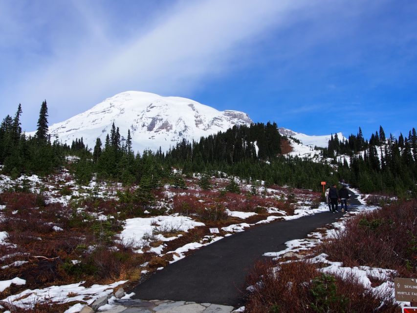 From Seattle: Mount Rainier National Park Guided Tour - The MoPop pickup and the morning start you should respect