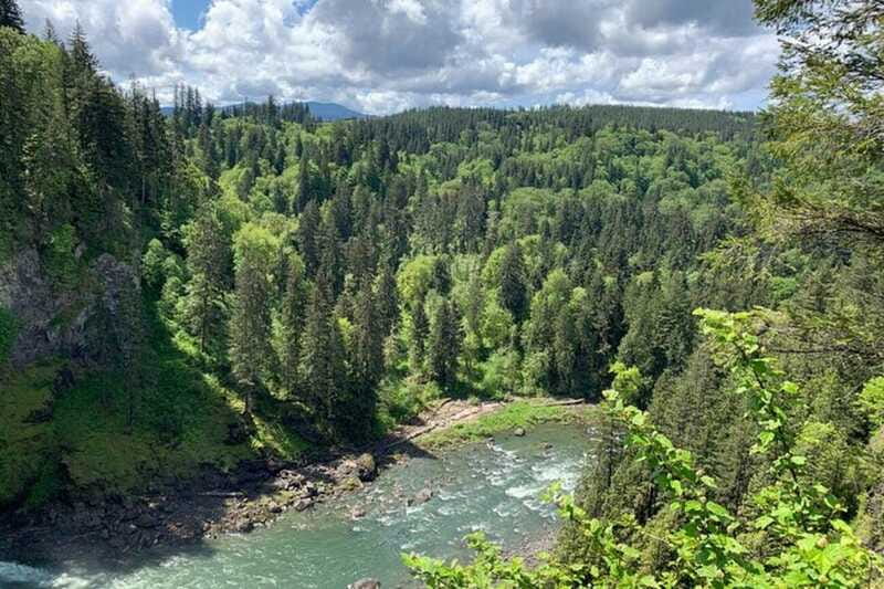 From Seattle: Pacific Northwest Waterfalls & Hiking Tour - Borst Lake and Mount Si reflections