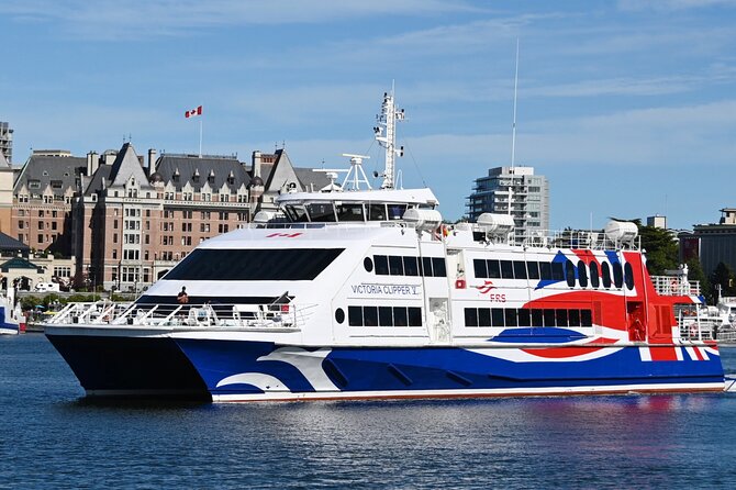 From Seattle: Round Trip by High Speed Ferry to Victoria, BC - The crossing itself: deck time, scenery, and staying comfortable