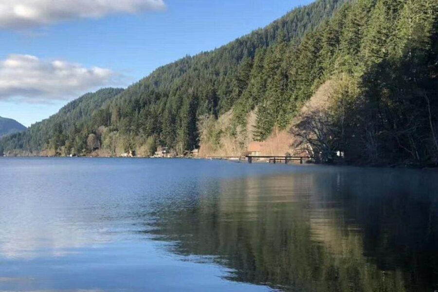 Olympic National Park Small Group Day Tour w/ State Ferries - Lake Crescent plus Marymere Falls: the calm middle of the day