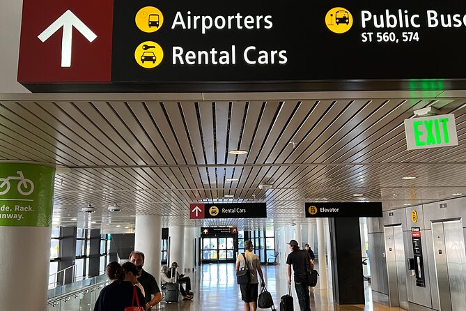 One-Way Transfer: SeaTac Airport to Seattle Piers 66 & 91 - SeaTac Pickup, Where the Real Time Savings Live