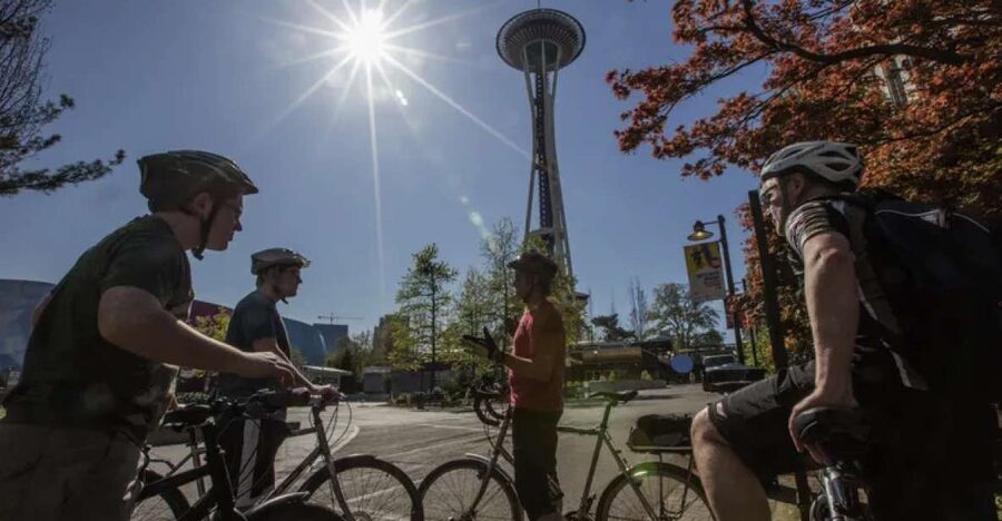 Seattle: 3 Hour Emerald City Standard Bike Tour - Getting Rolling at Vine Street Storage, 11 Vine St
