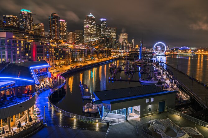 Seattle Enchanting Night Tour with Space Needle and Skywheel - Guides and the Small-Group Advantage (Bob, Lily, Mark, Joseph, Hassan, Benjamin)