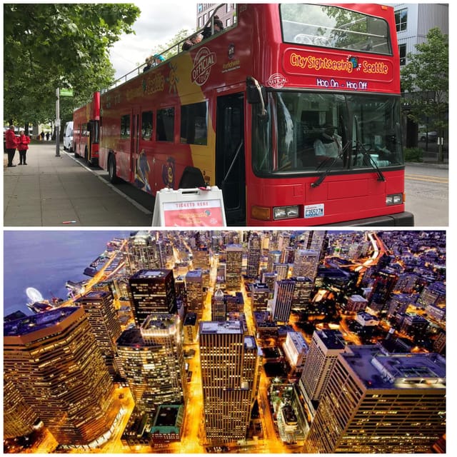 Seattle: Hop-on Hop-off Bus Tour and Sky View Observatory - How the hop-on hop-off loop works in real life
