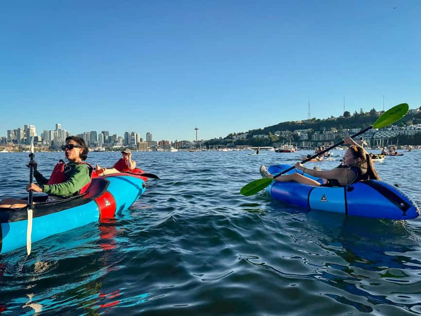 Seattle: Lake Union Kayak Tour – Small Groups, Big Views - Space Needle and skyline moments, close enough for real photos