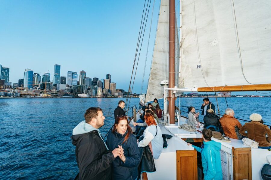 Seattle: Tall Sailboat Sunset Harbor Cruise - From Pier 66 to the Bay Lady: Your Simple Starting Point