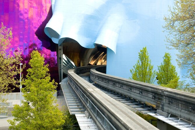 Seattle Time Travel Exploration Game and Tour - From Museum of Pop Culture to the Gates Foundation, then a playful playground stop