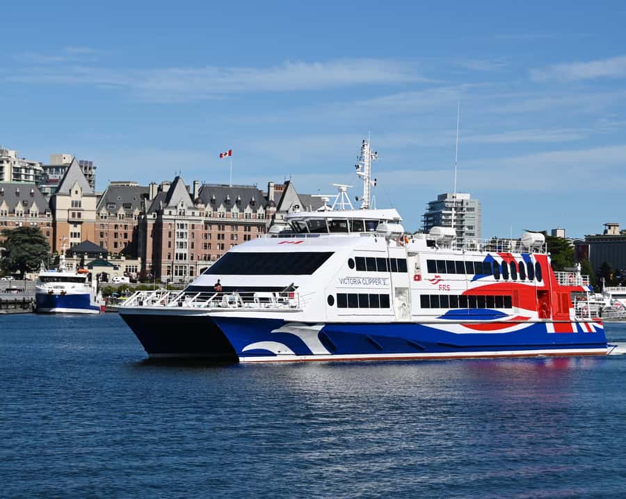 Seattle: Victoria, BC Round-Trip Ferry Tour - A Fast Catamaran Ride Across the Salish Sea