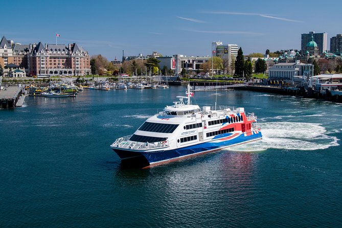 Seattle, WA to Victoria, BC High-Speed Passenger Ferry: ONE-WAY - Seattle to Victoria by High-Speed Catamaran, What Makes This Ride Worth It