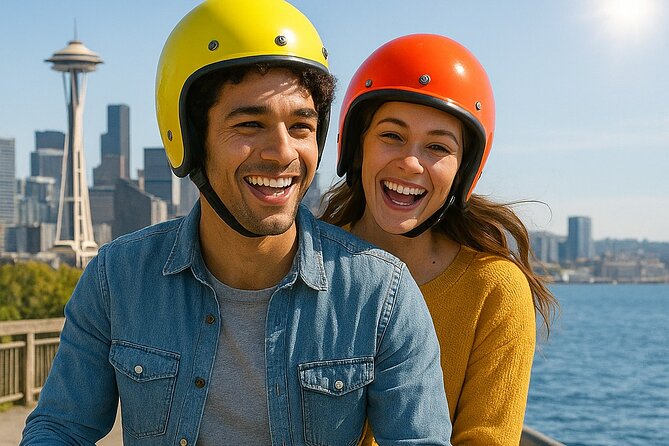 Seattle Waterfront Electric Scooter Tour with Great Wheel - Key highlights you’ll feel fast