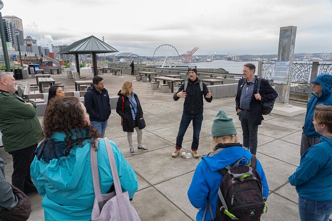 Seattle Waterfront History Walking Tour - Stop: Seattle Waterfront Park and the new Overlook Walk-style viewpoints