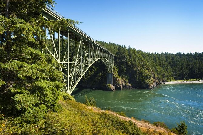 Skagit Valley Birding + Deception Pass Day Tour From Seattle - Whidbey Island vibes before Deception Pass: history, coast, and base-studded scenery