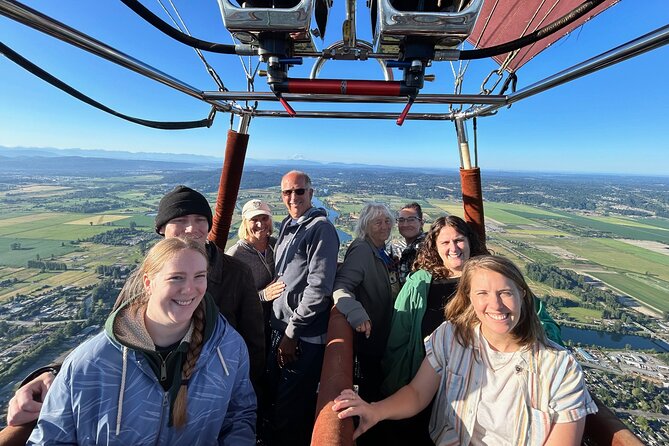 Sky bound Adventures Snohomish Sunrise Hot Air Balloon Ride - Spotting River, Treetops, and Mountains Without Feeling Rushed