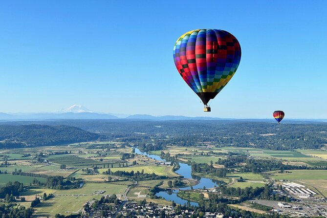 Sky bound Adventures Snohomish Sunrise Hot Air Balloon Ride - The Pilot Experience, Including Help During Set-Up