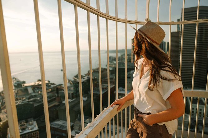 Smith Tower Observatory Admission Ticket - 35th-floor open-air deck: Seattle, Puget Sound, and 360-degree clarity