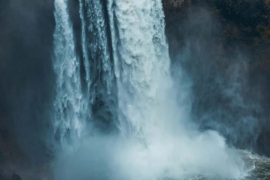 Snoqualmie, Twin Falls & Ancient Forest (Transport Included) - Snoqualmie Falls, Power From Top and Bottom